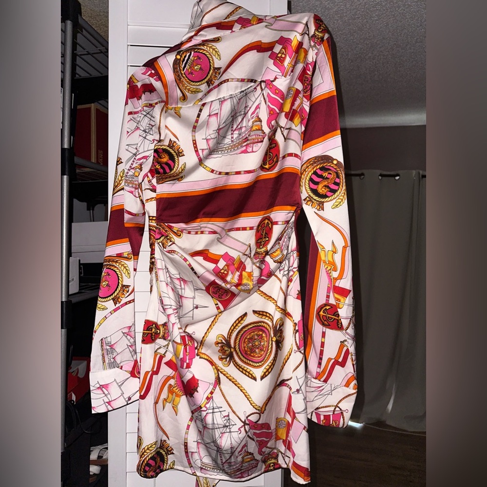 Mini Wrap Dress - Picture 3 of 4